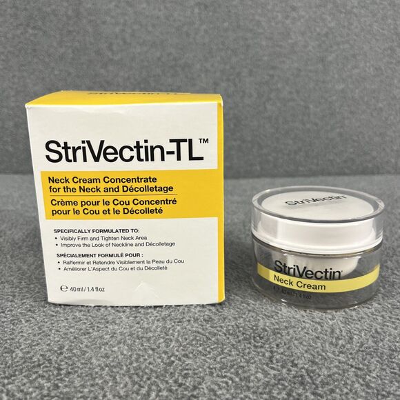 Strivectin-TL Neck Cream Concentrate 1.4 oz 40 mL NEW IN BOX - Picture 1 of 10